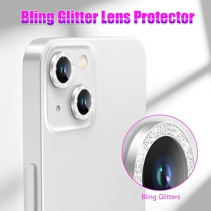 AGVEE 3+3 6 Pack for iPhone 13 6.1 inch / 13 Mini 5.4 inch Camera Lens Protector - Image 5