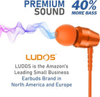 LUDOS OMNITONE Wired Earbuds in-Ear Headphones, 5 Years Warranty, Earphones - Image 7