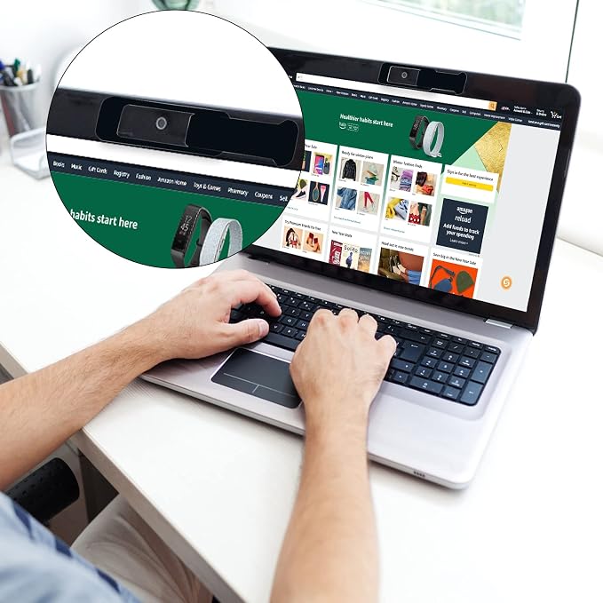 Webcam Cover, 6 Pieces, Laptop Camera Cover, Privacy Shielding Capacity is - Image 3
