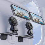 MiiKARE Travel Essentials Magnetic Airplane Phone Holder, Universal Handsfree by MiiKARE