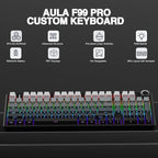 AULA F99 Pro Wireless Mechanical Keyboard - Image 2