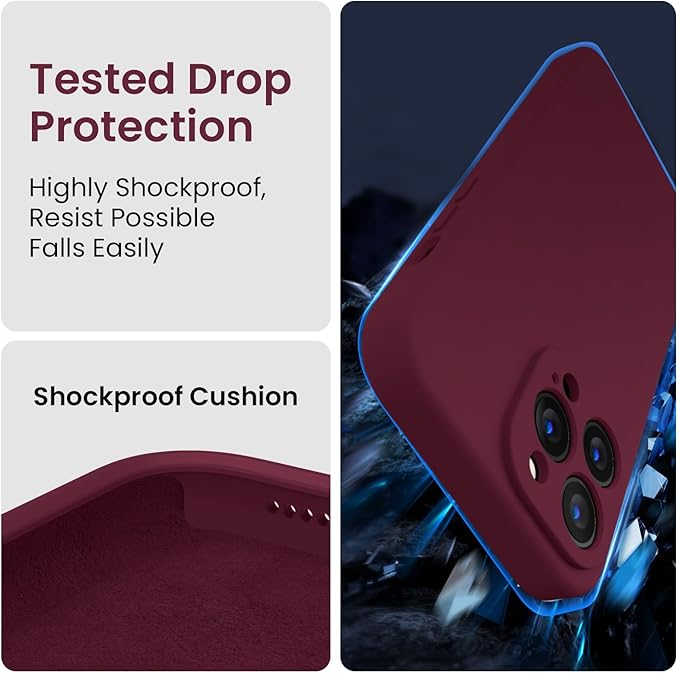 FireNova for iPhone 14 Pro Case, Silicone Upgraded Phone Case with, Soft - Image 4