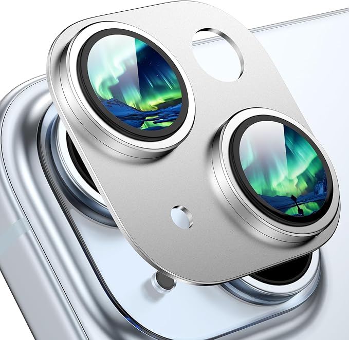 Compatible with iPhone 15/iPhone 14/iPhone 14 Plus/iPhone 15 Plus Camera Lens by HOME
