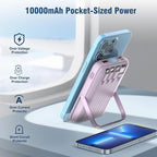 Wireless Portable Charger 10000mAh, Magnetic Power Bank - Image 6