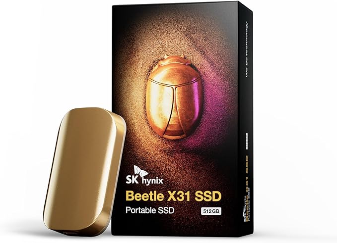 SK hynix Beetle X31 512GB Portable SSD by SKhynix