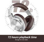 OneOdio A70 Bluetooth Over Ear Headphones, Wireless Headphones w/ 72H Playtime - Image 3