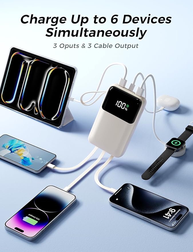 Power Bank, 15000mAh Portable Charger - Image 4