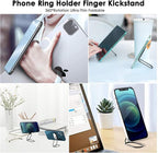 Phone Ring Holder Finger Kickstand, 360° Rotation Cell Phone Ring Holder Stand - Image 3