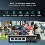 6 Ports 2.5Gb Unmanaged Ethernet Switch - Image 5