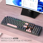 Redragon K556 SE Wired Gaming Keyboard, 104 Keys Hot-Swap Mechanical Keyboard - Image 8
