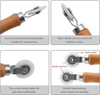 BAYTORY Upgrade Window Screen Repair Kit, Steel/Nylon Roller Tool - Image 4