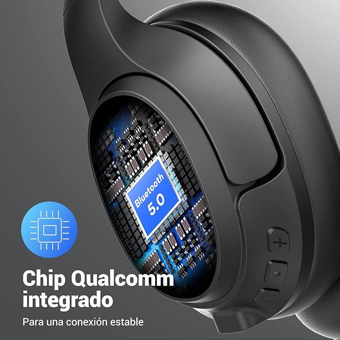 Bluetooth Headset for PC, Wireless Computer Headphone - Image 5