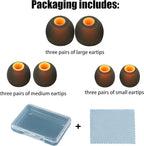 Earbud Replacement Tips Silicone Earbud Tips Ear Bud Covers Fit Most in-Ear - Image 7
