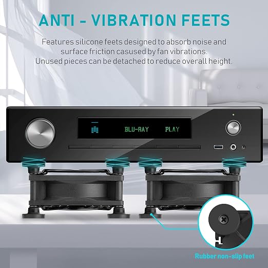 ANEXT, USB Fan, USB Computer Fan, Silent Fans - Image 3