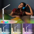 LED Desk Lamp for Home Office, USB Charging Port, Reading Lamp Desk Light - Image 6