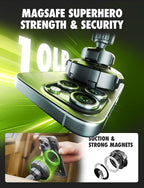 Bracketron Magnetic Car Mount for Cell Phone, MagAlign Max Car Vent Phone - Image 4