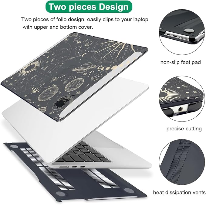for 2025 MacBook Air 13.6 Inch Case M4 A3240 M3 A3113 M2 A2681 2022 2023 2024 - Image 3
