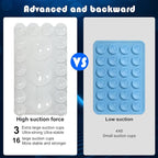 2024 Upgrade 2PCS Silicone Suction Cup Phone Case Adhesive Mount, Adhesive Grip - Image 2