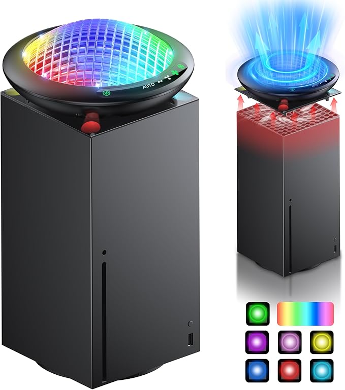 UFO Cooling Fan for Xbox Series X by MENEEA