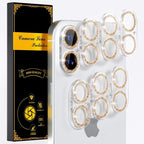 beuxece for 6 Pack iPhone 16 / iPhone 16 Plus Camera Lens Protector 9H Tempered by Beuxece