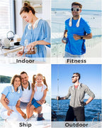 Portable Bladeless Neck Fan, 5000mAh Rechargeable Battery, 3 Speeds, Workout - Image 7