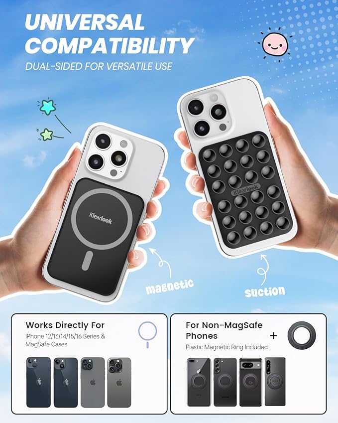 Klearlook Magnetic Suction Phone Mount - Image 2