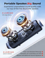 Bluetooth Speaker, 20W HD Sound, Portable Wireless, IPX5 Waterproof, - Image 2