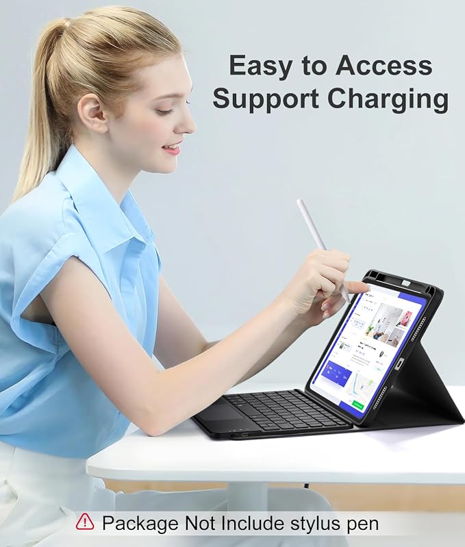 Compatible with iPad Air 11 Inch & Air 5th/ Air 4th Generation Case with - Image 7
