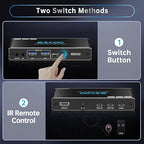 4K@120Hz USB-C HDMI2.1 KVM Switch - Image 6