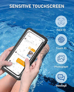 Waterproof Phone Case, IPX8 Waterproof Phone Pouch - Image 4