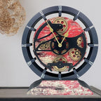 The Gears Clock Desk Clock 10 inches by THEGEARSCLOCK