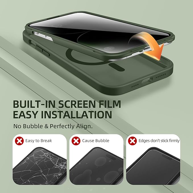 BERFY Magnetic for iPhone 14 Pro Max Case, Compatible - Image 5
