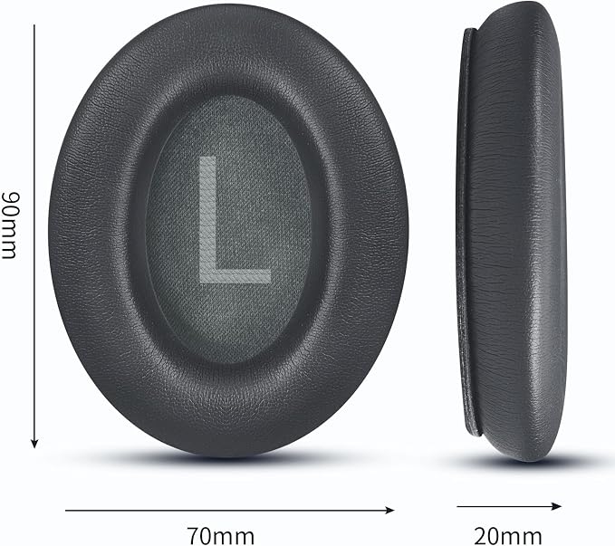 Headphones Replacement Ear Pads, Protein Leather earpad Cushions - Image 5