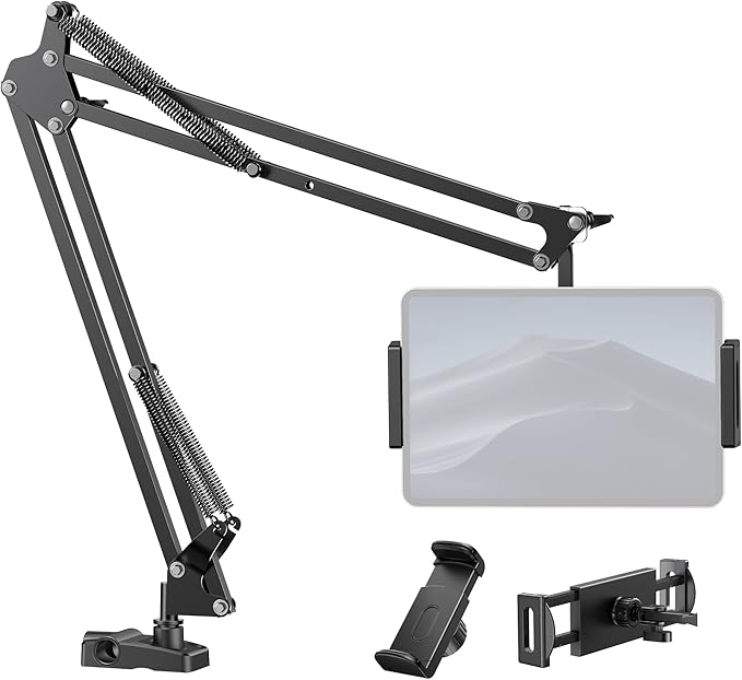 InnoGear Tablet Holder for Bed, Overhead Tablet Stand Phone Holder Tablet Mount by InnoGear