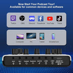 SINWE Podcast Equipment Bundle for 2, F993 Voice Changer - Image 5