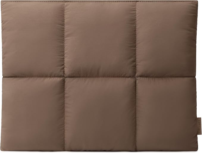 Comfyable Puffy Laptop Sleeve 15 Inch 16 Inch, Quilted Puffer Laptop Carrying by Comfyable