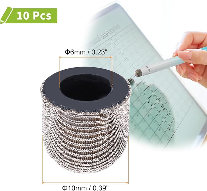 MECCANIXITY 10Pcs Replacement Fiber Mesh Tips - Image 2