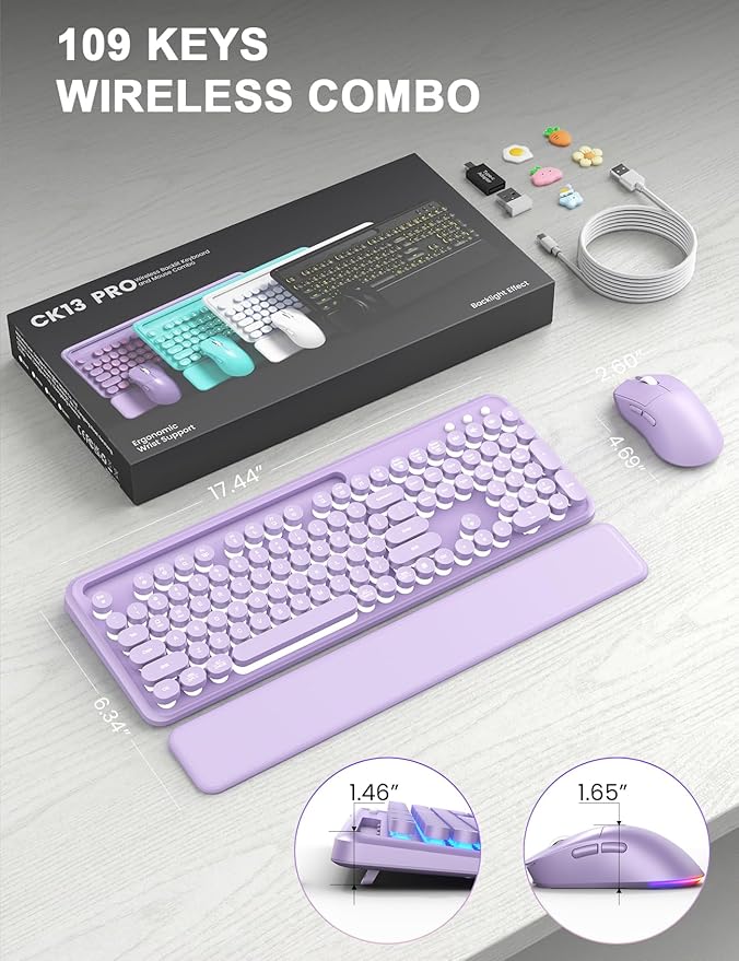 Wireless Keyboard and Mouse Combo - Image 9
