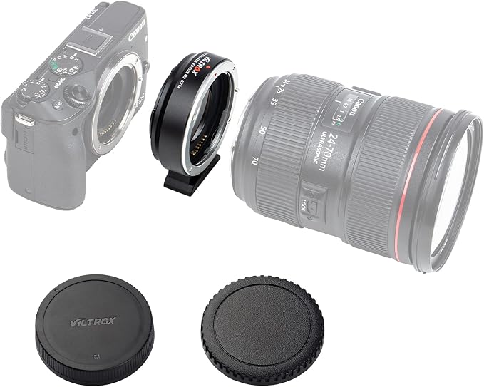 VILTROX EF-M2 Pro Lens Adapter 0.71x Auto Focus EF Lens to M4/3 Mount Adapter - Image 2