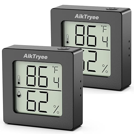 2 Pcs Digital Hygrometer Indoor Thermometer Humidity Meter Room Thermometer - Image 7