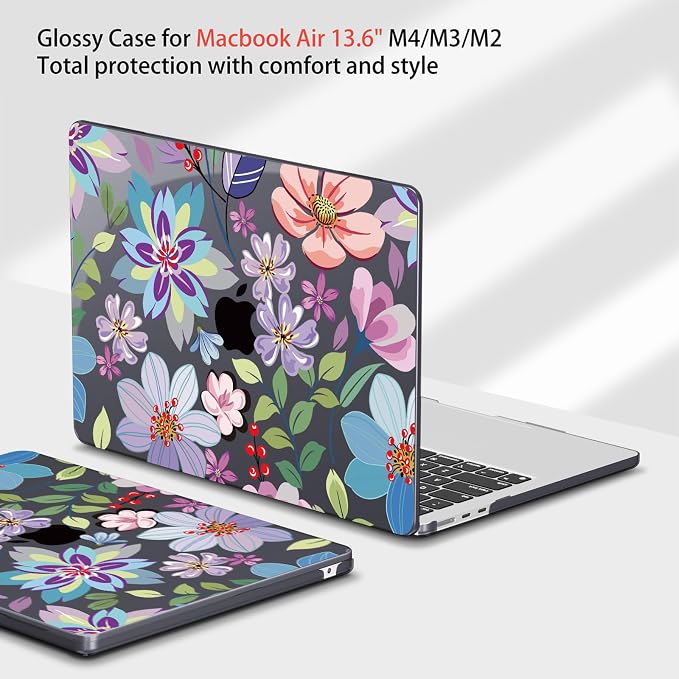 Teryeefi for MacBook Air 13.6 inch Case M4 M3 M2 2024-2022 Release Model A3240 - Image 4