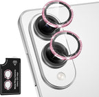 for Samsung Galaxy S25 Edge Camera Lens Protector, Individual Metal Ring by Btscase