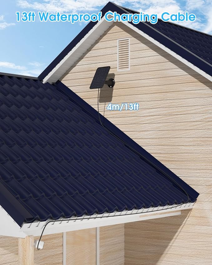 5W Solar Panel for Blink Camera Outdoor, Solar Panel Charger - Image 7