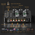 A1 Vacuum Tube Phono Preamp, Headphone Amp, Hi-Fi Audiophile Preamplifier - Image 6