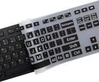 Large Print Keyboard Cover for Dell KM636 KB216 KB216t KB216d KB216p Wired & - Image 5