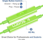 LUDOS OMNITONE Wired Earbuds in-Ear Headphones, 5 Years Warranty, Earphones - Image 3