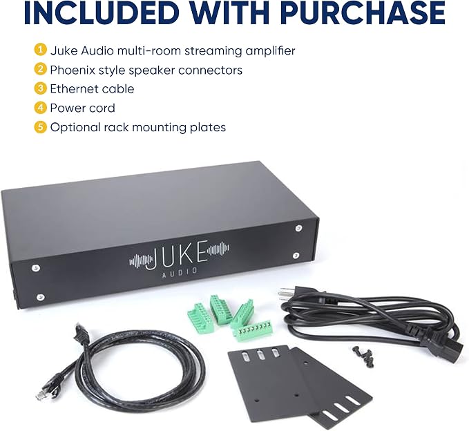Juke-8: 8 Zone Multi-Room Amplifier | Built-in Music Streaming & Wireless App - Image 7