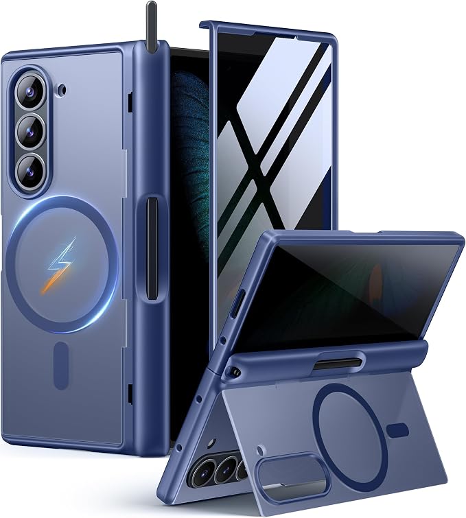 MOBOSI for Z Fold 6 Case with Privacy Screen Protector, Shockproof Phone Cover by MOBOSI