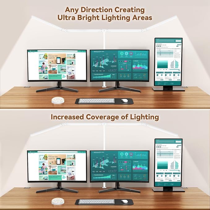 Led Desk Lamp with Clamp: Architect Desk Lamp - Image 2