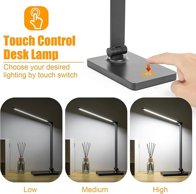 Desk Lamp LED Desk Lamps Eye-Caring Desk Lamps Lamps Dimmable Office Lamp - Image 2